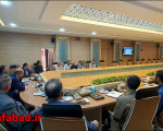 برگزاری جلسه پیگیری و بررسی روند پیشرفت پروژه قطار حومه ای شهر نجف آباد
