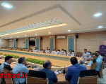 جلسه معاون خدمات شهری با مدیریت و  پرسنل واحد اجراییات شهرداری نجف آباد