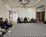 بازدیدی به رنگ عیادت، تجلیل و اعلام همراهی و حمایت همه جانبه از عاشقان ائمه اطهار