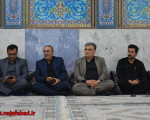 «آیین پرفیض قرائت زیارت عاشورا در سالن اجتماعات آرامستان نجف‌آباد به مناسبت ماه محرم برگزار شد»