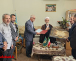 تجلیل از جایگاه نماز جمعه؛ دیدار شهردار و رییس و اعضای شورای اسلامی شهر نجفآباد با ائمه جمعه به مناسبت پنجم مرداد تجلیل از جایگاه نماز جمعه؛ دیدار شهردار و رییس و اعضای شورای اسلامی شهر نجفآباد با ائمه جمعه به مناسبت پنجم مرداد