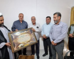 تجلیل شهرداری نجفآباد از امام جمعه یزدانشهر به مناسبت سالروز اقامه نخستین نماز جمعه پس از انقلاب تجلیل شهرداری نجفآباد از امام جمعه یزدانشهر به مناسبت سالروز اقامه نخستین نماز جمعه پس از انقلاب