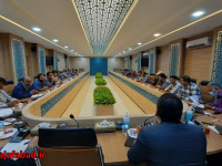 جلسه صمیمانه معاون خدمات شهری نجف آباد با مدیران و مسئولین فنی