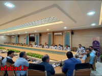 جلسه معاون خدمات شهری با مدیریت و  پرسنل واحد اجراییات شهرداری نجف آباد