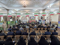  آیین گرامیداشت سالگرد پیروزی شکوهمند انقلاب اسلامی و بزرگداشت مقام شهدا در سالن شهدا جنت الشهدا نجف آباد 
