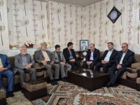 دیدار و بازدید از خانواده مرحوم شریفیانا