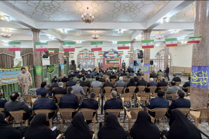  آیین گرامیداشت سالگرد پیروزی شکوهمند انقلاب اسلامی و بزرگداشت مقام شهدا در سالن شهدا جنت الشهدا نجف آباد 
