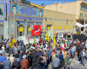 راهپیمایی طلاب، روحانیون و مردم انقلابی نجف آباد