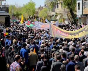 راهپیمایی روز قدس نجف آباد، یزدانشهر و ویلاشهر