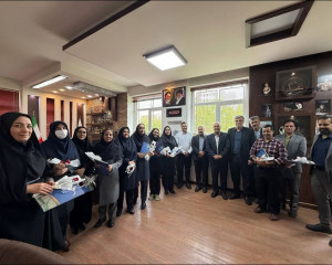 تجلیل از پرسنل حوزه منابع انسانی بمناسبت روز ملی منابع انسانی