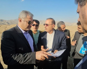 حضور معاون وزیر راه ،مسکن و شهرسازی با پیگیری های مجدانه مدیریت شهری جهت رفع معضل پروژه تقاطع غیر هم سطح شهید رئیسی(فلکه دانشگاه)