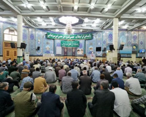 راهپیمایی جمعه‌های خشم در راستای محکومیت اقدامات رژیم صهیونیستی ونماز عبادی سیاسی جمعه بهمراه دیدار مردمی اعضای شورای اسلامی شهر و شهردار و مدیریت شهری نجف آباد و جلسه پرسش و پاسخ