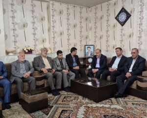 دیدار و بازدید از خانواده مرحوم شریفیانا