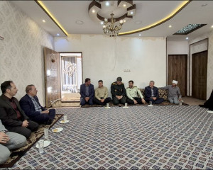 بازدیدی به رنگ عیادت، تجلیل و اعلام همراهی و حمایت همه جانبه از عاشقان ائمه اطهار