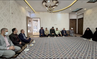 بازدیدی به رنگ عیادت، تجلیل و اعلام همراهی و حمایت همه جانبه از عاشقان ائمه اطهار