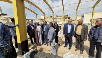 آیین آغاز عملیات اجرایی سالن ورزشی شهید چمران