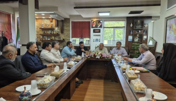 جلسه با موضوع سازمان سیما منظر و فضای سبز شهرداری نجف آباد