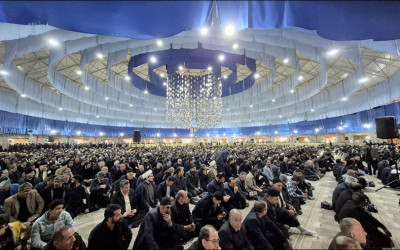  حضور امام جمعه و مجموعه مدیریت شهری نجف آباد در مراسم بزرگ ایل بختیاری نادرخان ساعدی 