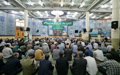 راهپیمایی جمعه‌های خشم در راستای محکومیت اقدامات رژیم صهیونیستی ونماز عبادی سیاسی جمعه بهمراه دیدار مردمی اعضای شورای اسلامی شهر و شهردار و مدیریت شهری نجف آباد و جلسه پرسش و پاسخ 