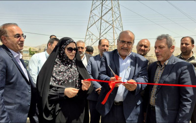 آیین افتتاح پروژه احداث بلوار عاطفی 