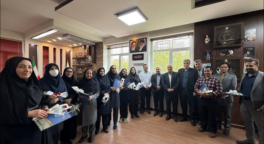 تجلیل از پرسنل حوزه منابع انسانی بمناسبت روز ملی منابع انسانی 